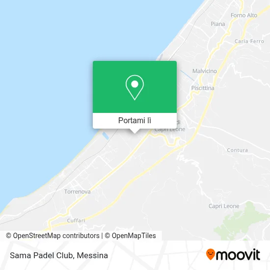 Mappa Sama Padel Club