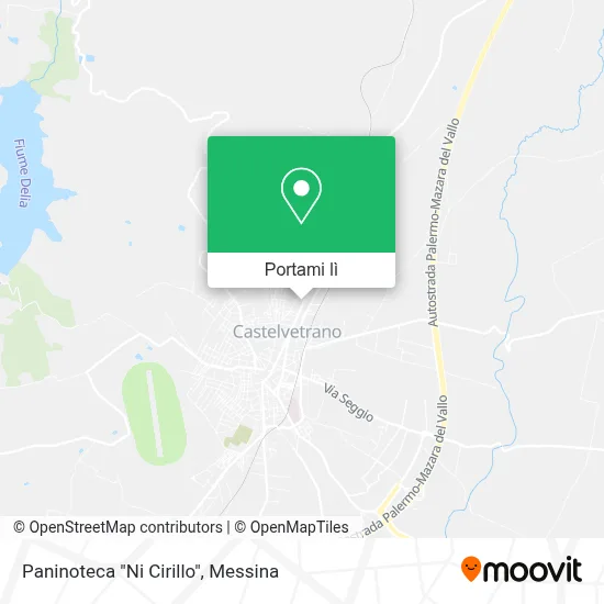 Mappa Paninoteca "Ni Cirillo"