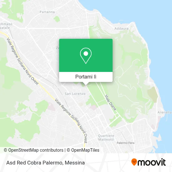 Mappa Asd Red Cobra Palermo