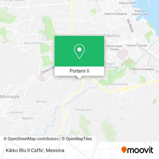 Mappa Kikko Blu Il Caffe'