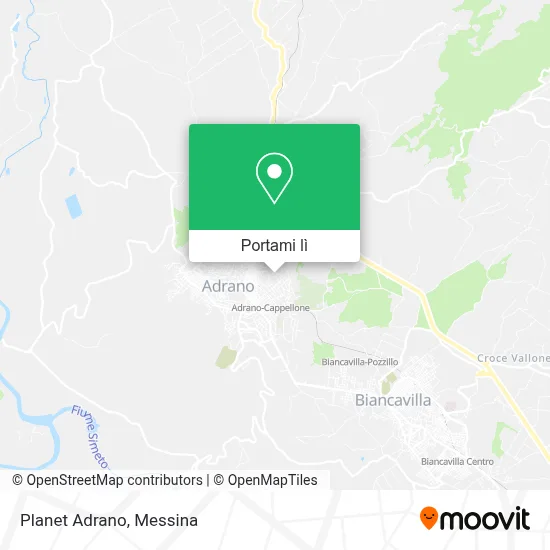 Mappa Planet Adrano