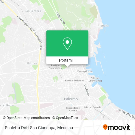 Mappa Scaletta Dott.Ssa Giuseppa