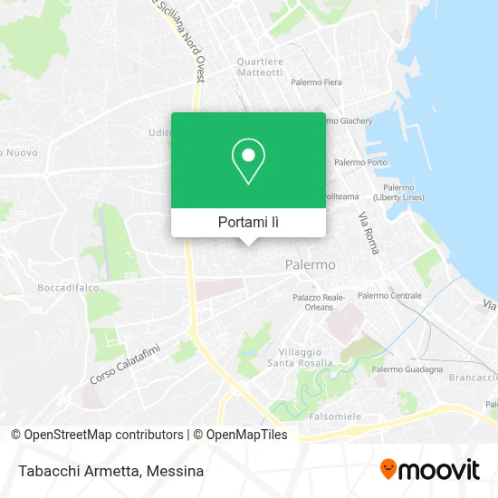 Mappa Tabacchi Armetta