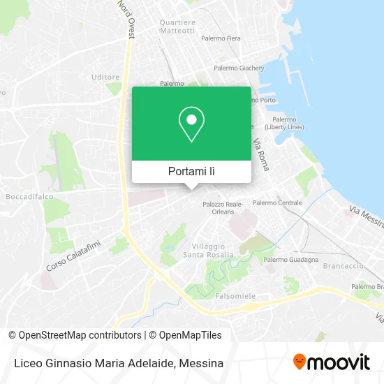 Mappa Liceo Ginnasio Maria Adelaide