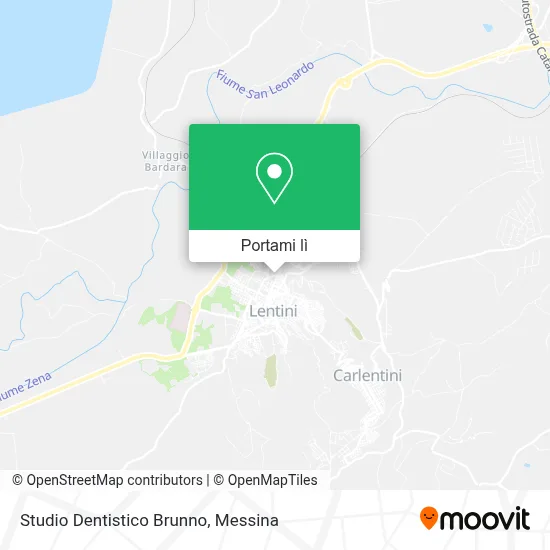 Mappa Studio Dentistico Brunno