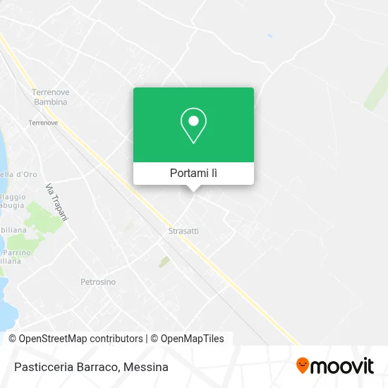 Mappa Pasticceria Barraco