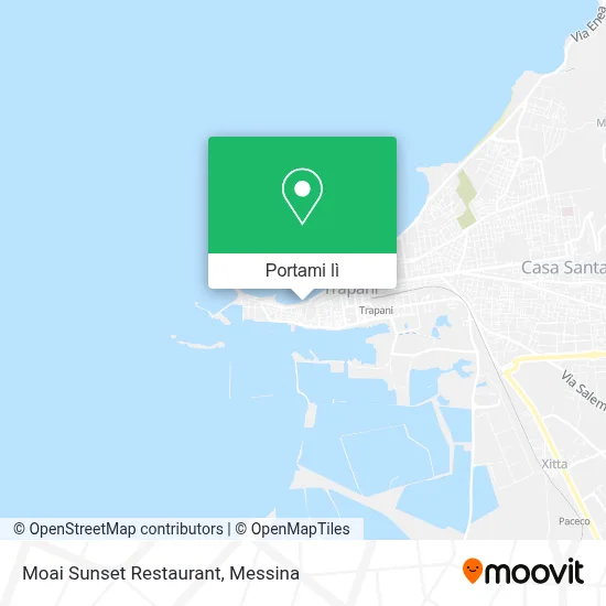 Mappa Moai Sunset Restaurant