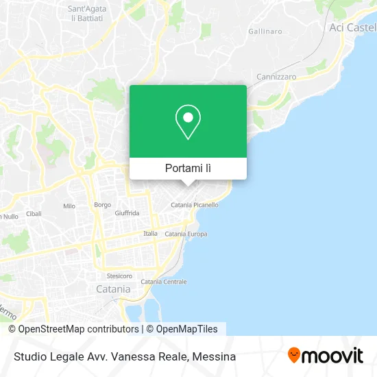 Mappa Studio Legale Avv. Vanessa Reale