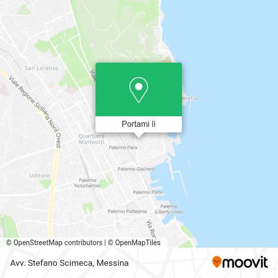Mappa Avv. Stefano Scimeca
