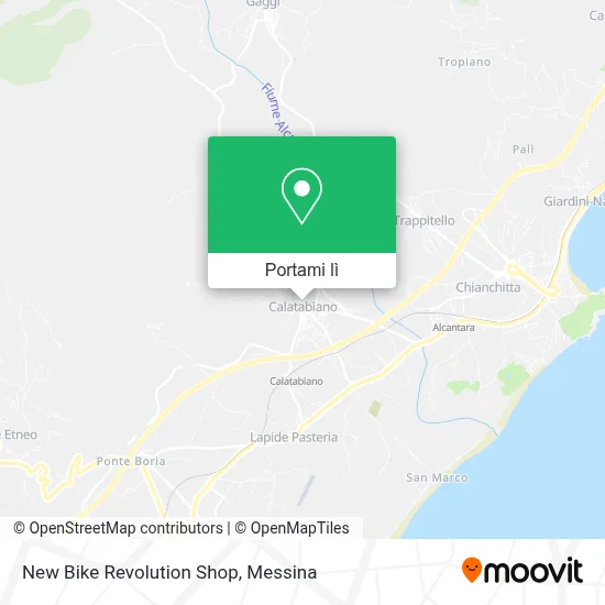Mappa New Bike Revolution Shop