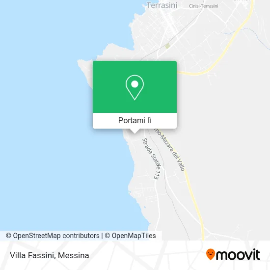 Mappa Villa Fassini