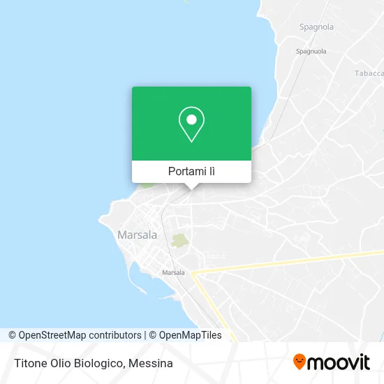 Mappa Titone Olio Biologico