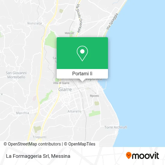 Mappa La Formaggeria Srl