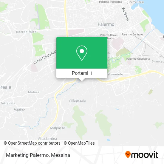 Mappa Marketing Palermo