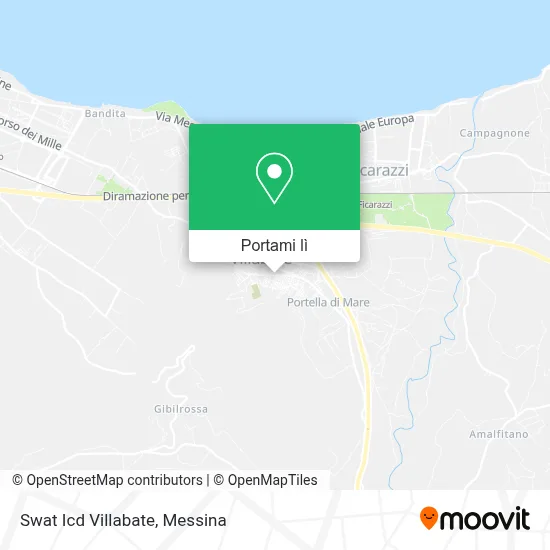 Mappa Swat Icd Villabate