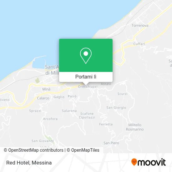 Mappa Red Hotel