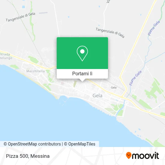 Mappa Pizza 500