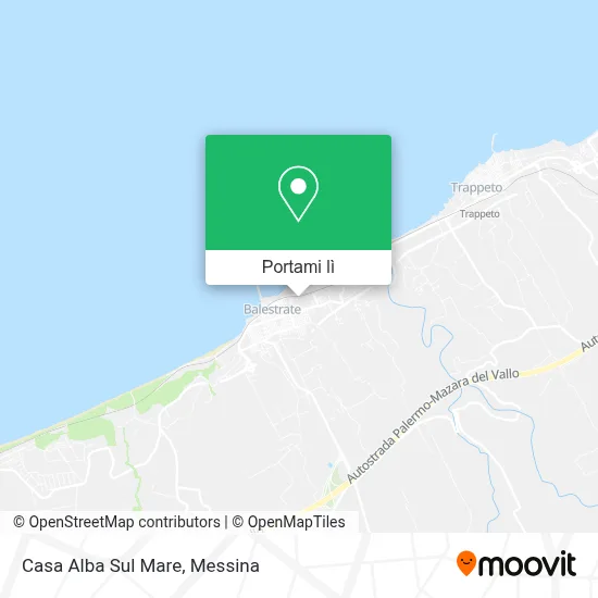 Mappa Casa Alba Sul Mare