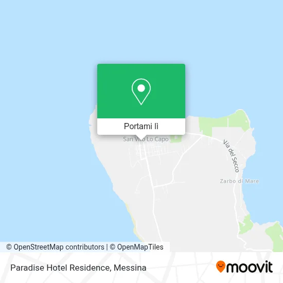 Mappa Paradise Hotel Residence