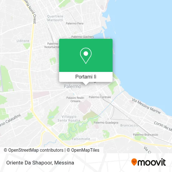 Mappa Oriente Da Shapoor
