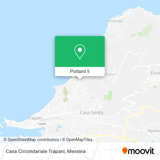 Mappa Casa Circondariale Trapani