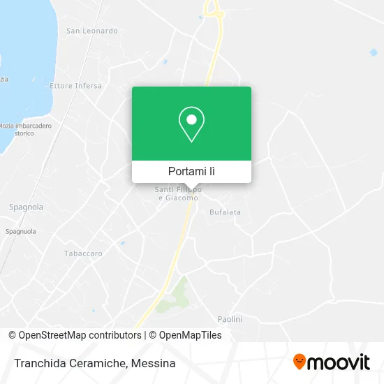 Mappa Tranchida Ceramiche