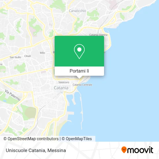 Mappa Uniscuole Catania