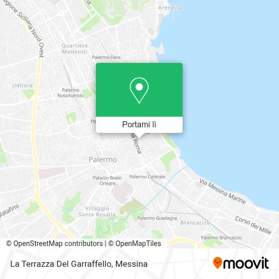 Mappa La Terrazza Del Garraffello