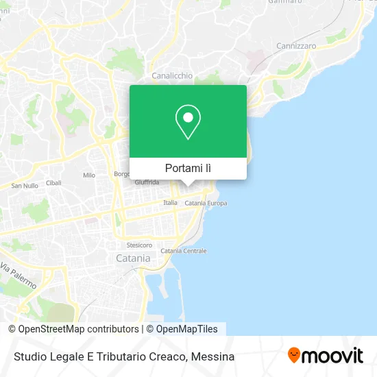 Mappa Studio Legale E Tributario Creaco