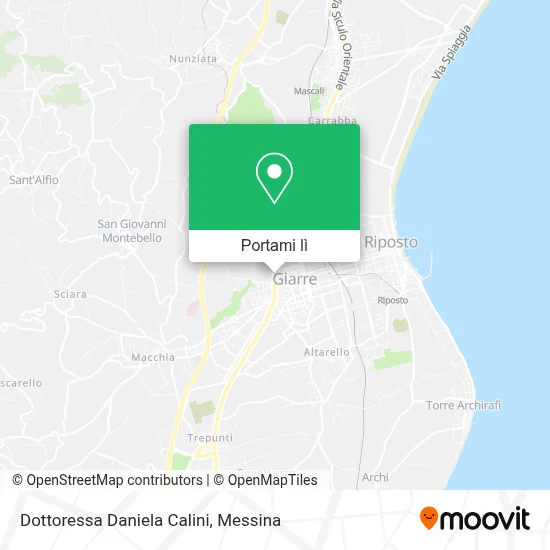 Mappa Dottoressa Daniela Calini