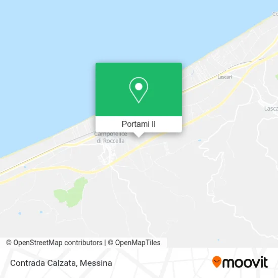 Mappa Contrada Calzata