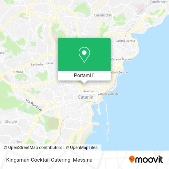 Mappa Kingsman Cocktail Catering