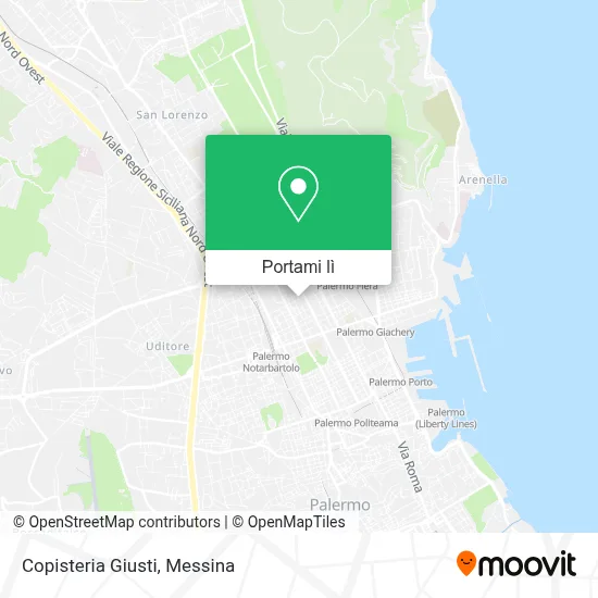 Mappa Copisteria Giusti