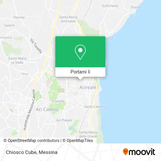 Mappa Chiosco Cube