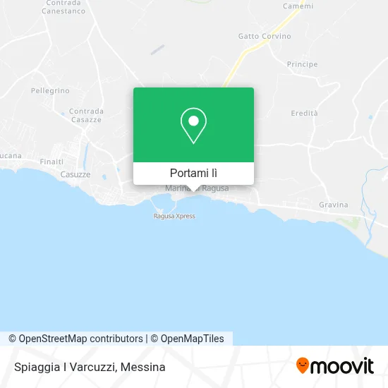 Mappa Spiaggia I Varcuzzi