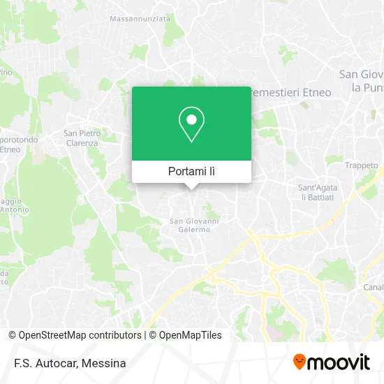 Mappa F.S. Autocar