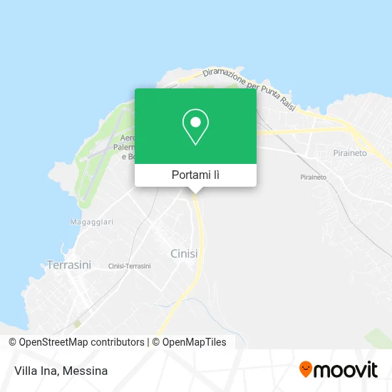 Mappa Villa Ina