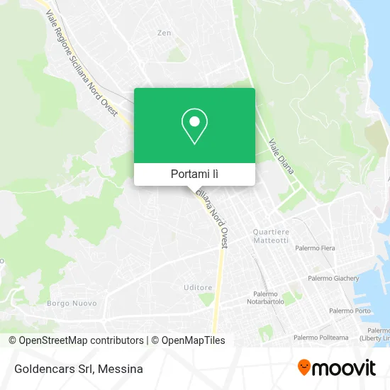 Mappa Goldencars Srl