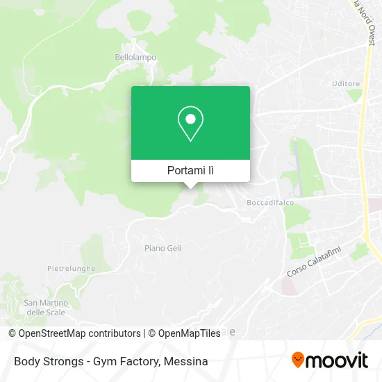 Mappa Body Strongs - Gym Factory