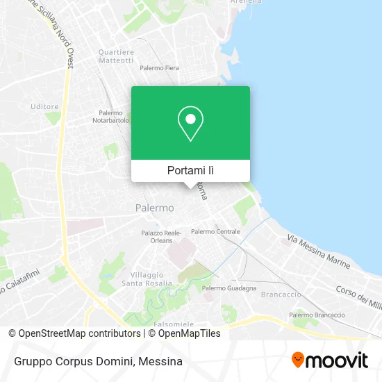 Mappa Gruppo Corpus Domini