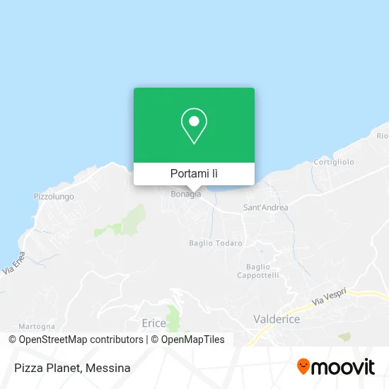 Mappa Pizza Planet