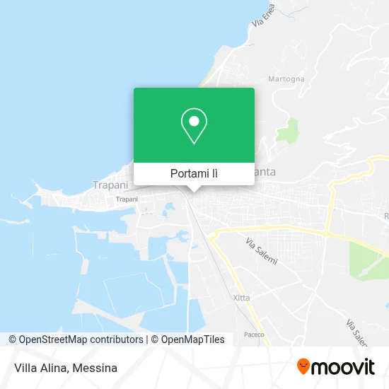 Mappa Villa Alina