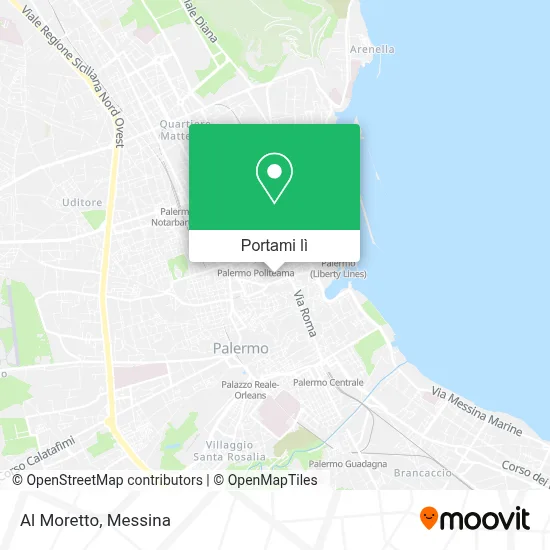 Mappa Al Moretto
