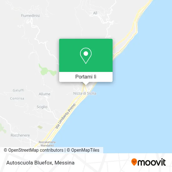Mappa Autoscuola Bluefox