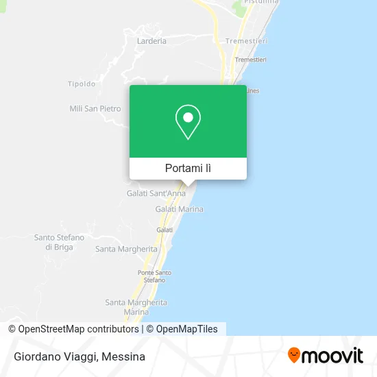 Mappa Giordano Viaggi
