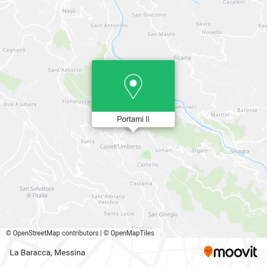 Mappa La Baracca