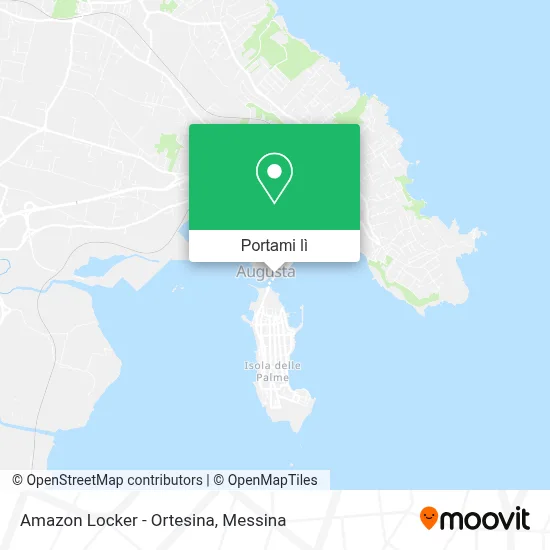 Mappa Amazon Locker - Ortesina