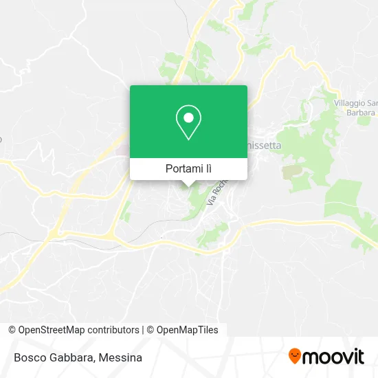 Mappa Bosco Gabbara