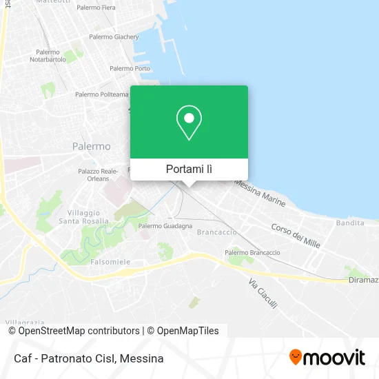 Mappa Caf - Patronato Cisl