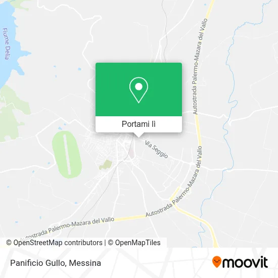 Mappa Panificio Gullo